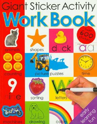 Giant Sticker Activity Work Book - Priddy, Roger