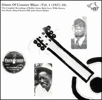 Giants of Country Blues, Vol. 1 (1927-1938) - Various Artists