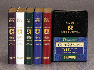 Gift & Award Bible-NRSV-Apocrypha - Hendrickson Publishers (Creator)