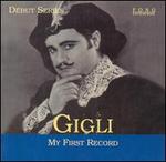Gigli: My First Record
