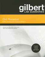 Gilbert Law Summaries on Civil Procedure - Marcus, Richard, and Rowe, Thomas, Jr.