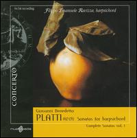 Giovanni Benedetto Platti: Sonatas for Harpsichord - Filippo Ravizza (harpsichord)