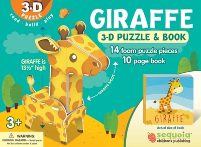 Giraffe: Wildlife 3D Puzzle and Book - Broderick, Kathy