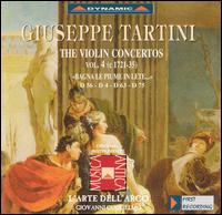Giuseppe Tartini: The Violin Concertos, Vol. 4 (Bagna le piume in lete...) - Carlo Lazari (violin); Federico Guglielmo (violin); Giovanni Guglielmo (violin); L'Arte dell'Arco