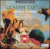 Giuseppe Tartini: The Violin Concertos, Vol. 7 - Carlo Lazari (violin); Federico Guglielmo (violin); Giovanni Guglielmo (violin); L'Arte dell'Arco