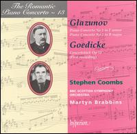 Glazunov: Piano Concertos Nos. 1 & 2; Goedicke: Concertstck, Op. 11 - Stephen Coombs (piano); BBC Scottish Symphony Orchestra; Martyn Brabbins (conductor)