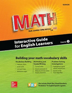 Glencoe Math, Course 2, Interactive Guide for English Learners, Student Edition