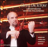 Glenn Dicterow, Concertmaster, New York Philharmonic - Gerald Robbins (piano); Glenn Dicterow (violin); Karen Dreyfus (viola)