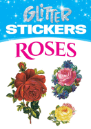 Glitter Roses Stickers