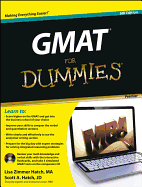 GMAT For Dummies: with CD