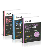 GMAT Official Guide 2020 Bundle: 3 Books + Online Question Bank