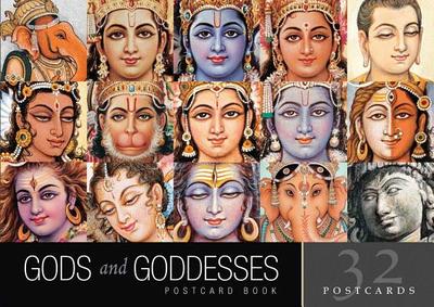 Gods and Goddesses Postcard Book - Sharma, Indra