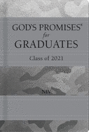 God's Promises for Graduates: Class of 2021 - Silver Camouflage NIV: New International Version