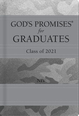 God's Promises for Graduates: Class of 2021 - Silver Camouflage NIV: New International Version - Countryman, Jack