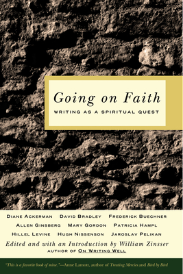 Going on Faith - Zinsser, William (Editor)