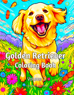 Golden Retriever Coloring Book: Volume 2