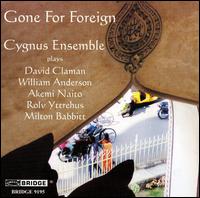 Gone for Foreign - Cygnus Ensemble; William Anderson (mandolin); Jeffrey Milarsky (conductor)