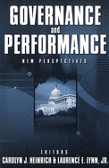 Governance and Performance: New Perspectives