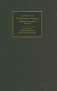 Governance in Contemporary Germany: The Semisovereign State Revisited