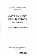 Government Publications and Their Use