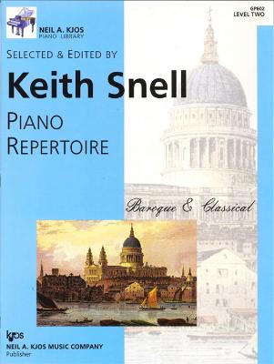 Gp602-Piano Repertoire: Baroque & Classical Level Two - Snell, Keith