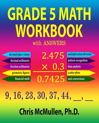 Grade 5 Math Workbook with Answers - McMullen, Chris