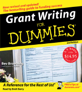 Grant Writing for Dummies - Browning, Beverly, and Barry, Brett (Read by)