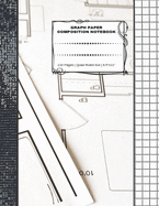 Graph Paper Composition Notebook: 110 Pages - Quad Ruled 4x4 - 8.5" x 11" Large Notebook with Grid Paper - Math Notebook For Students