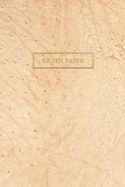 Graph Paper: Executive Style Composition Notebook - Cream Ostrich Skin Leather Style, Softcover - 6 x 9 - 100 pages (Office Essentials)