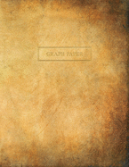 Graph Paper: Executive Style Composition Notebook - Vintage Tan Leather Style, Softcover 6 x 9 - 100 pages (Office Essentials)