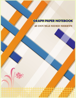 Graph Paper Notebook 40 Double Sided Sheets: Graph/Grid Paper Notebook, Quad Ruled, 80 Sheets.Squares Graphing Paper for Students Large, 8.5 x 11 in. - Press House, Amazing