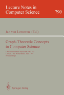 Graph-Theoretic Concepts in Computer Science: 19th International Workshop, Wg '93, Utrecht, the Netherlands, June 16 - 18, 1993. Proceedings