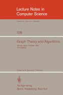 Graph Theory and Algorithms: 17th Symposium of Research Institute of Electrical Communication, Tohoku University, Sendai, Japan, October 24-25, 1980. Proceedings