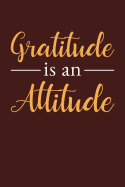 Gratitude Is an Attitude: 12 Step Recovery Journal - Red Notebook, Diary, and Notepad to Write a Daily Gratitude List - Addiction Recovery Workbook That Can Be Used for Daily Devotional Notes and Motivational Quotes - Paperback 6 X 9 108 Wide Ruled Pages