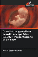 Gravidanza gemellare acardio anceps (das. k.1902). Presentazione di un caso