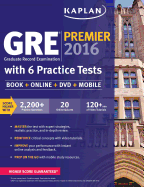 GRE Premier 2016 with 6 Practice Tests: Book + Online + DVD + Mobile