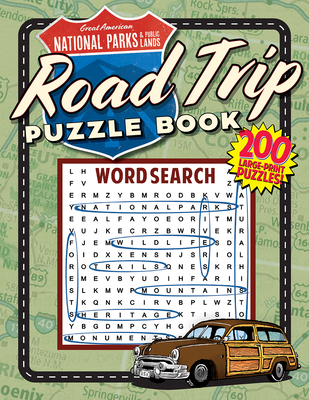 Great American National Parks and Other Public Lands Road Trip Puzzle Book - Applewood Books