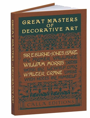 Great Masters of Decorative Art: Burne-Jones, Morris, and Crane - Vallance, Aymer, and Day, Lewis F, and Crane, Walter