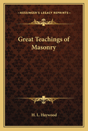 Great Teachings of Masonry