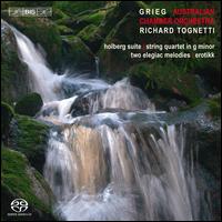 Grieg: Holberg Suite; String Quartet in G minor; Two Elegiac Melodies; Erotikk - Christopher Moore (viola); Richard Tognetti (violin); Australian Chamber Orchestra