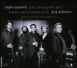 Grieg: String Quartet; Brahms: Clarinet Quintet