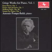 Grieg: Works for Piano, Vol. 1 - Antonio Pompa-Baldi (piano)