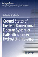 Ground States of the Two-Dimensional Electron System at Half-Filling Under Hydrostatic Pressure