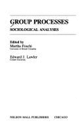 Group Processes: Sociological Analyses - Foschi, Martha