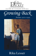 Growing Back: Poems 1972-1992