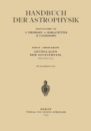 Grundlagen Der Astrophysik: Zweiter Teil II - Eberhard, G (Editor), and Hassenstein, W, and Kohlsch??ter, A (Editor)