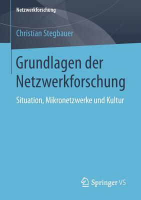 Grundlagen Der Netzwerkforschung: Situation, Mikronetzwerke Und Kultur - Stegbauer, Christian