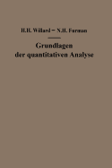 Grundlagen Der Quantitativen Analyse: Theorie Und PRAXIS