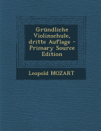 Grundliche Violinschule, Dritte Auflage