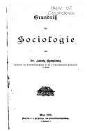 Grundriss Der Soziologie